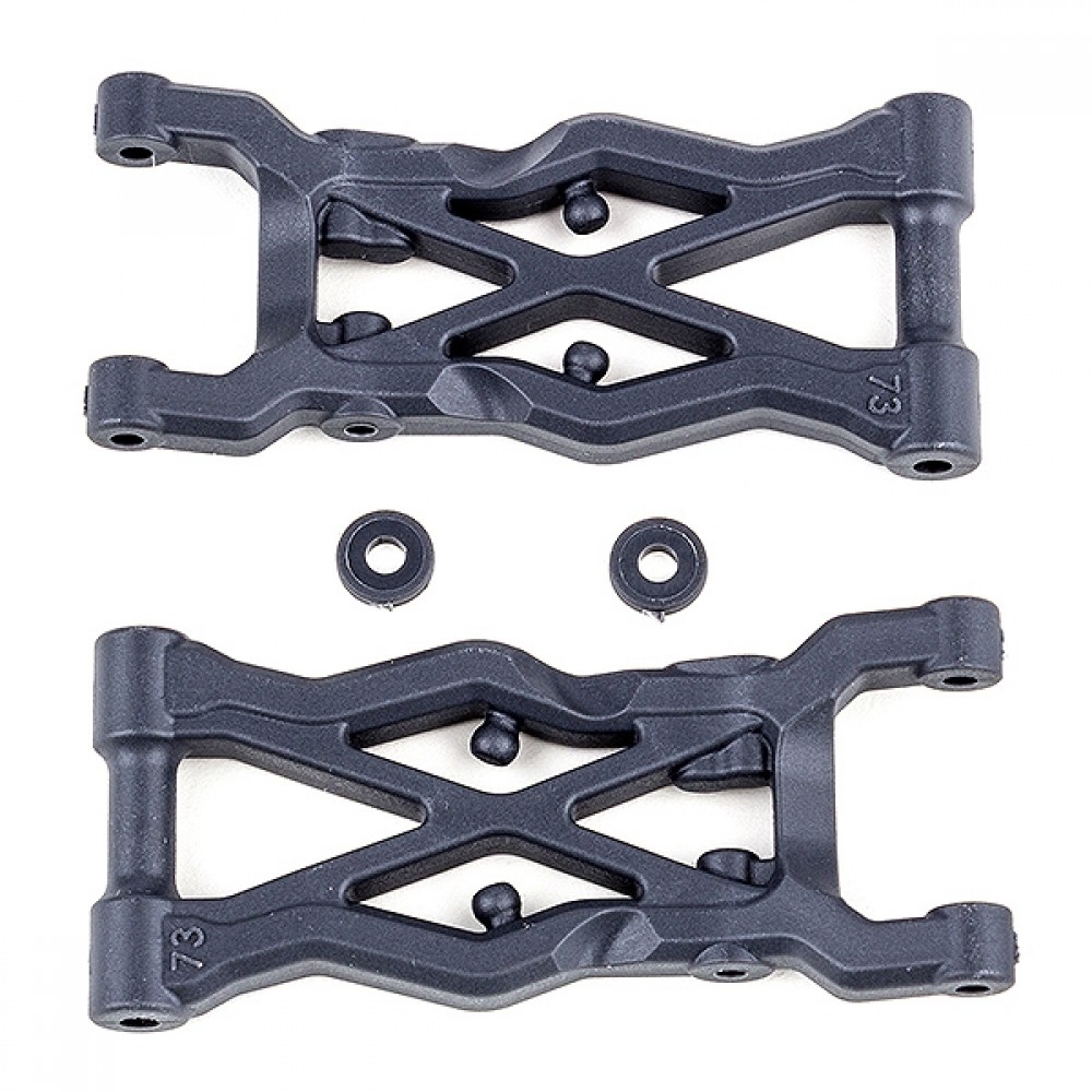 Team Associated AS91854 B6.2 Rear Suspension Arms 73mm Hard