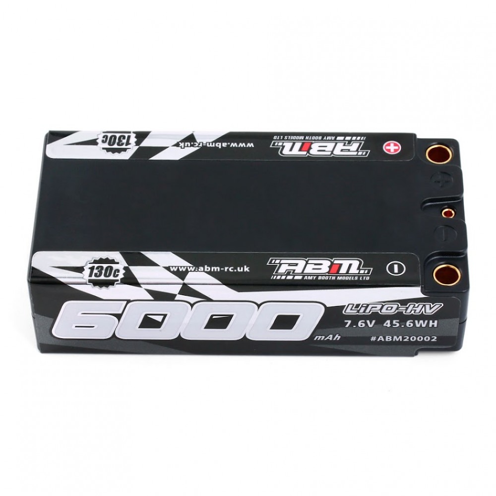 Amy Booth Models ABM20002 6000 Shorty 7.6v Lipo-HV 130c 5mm connectors