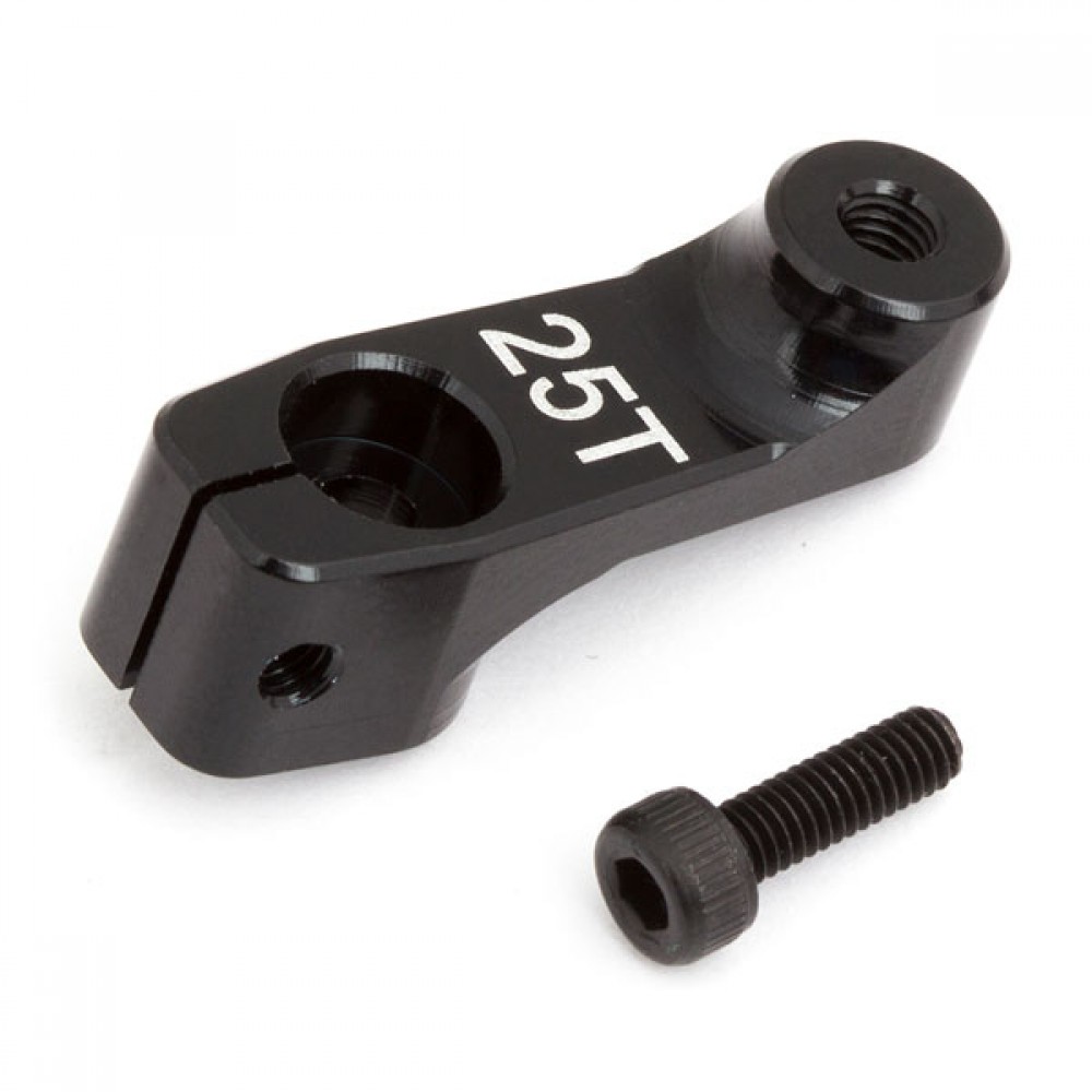 TEAM ASSOCIATED AS1370 FT ALUMINUM CLAMPING SERVO HORN 25T 15.5 MM