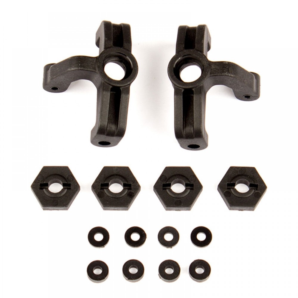 Team Associated AS21508 Reflex 14B/14T Steering Blocks & Wheel Hexes