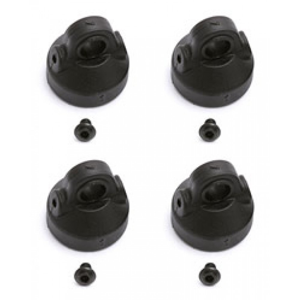 TEAM ASSOCIATED AS6443 1/10 BLEEDER SHOCK CAPS (4)