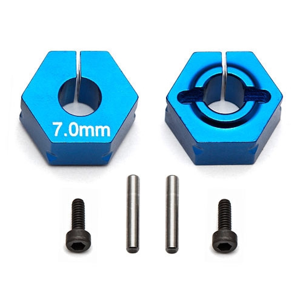 TEAM ASSOCIATED AS91610 CLAMPING WHEEL HEX 7.0MM B5M/B6/B6.1/B64/B74