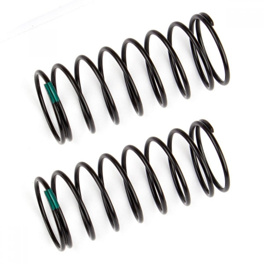 TEAM ASSOCIATED AS91830 FRONT SHOCK SPRINGS GREEN 3.10 LB/IN L44MM