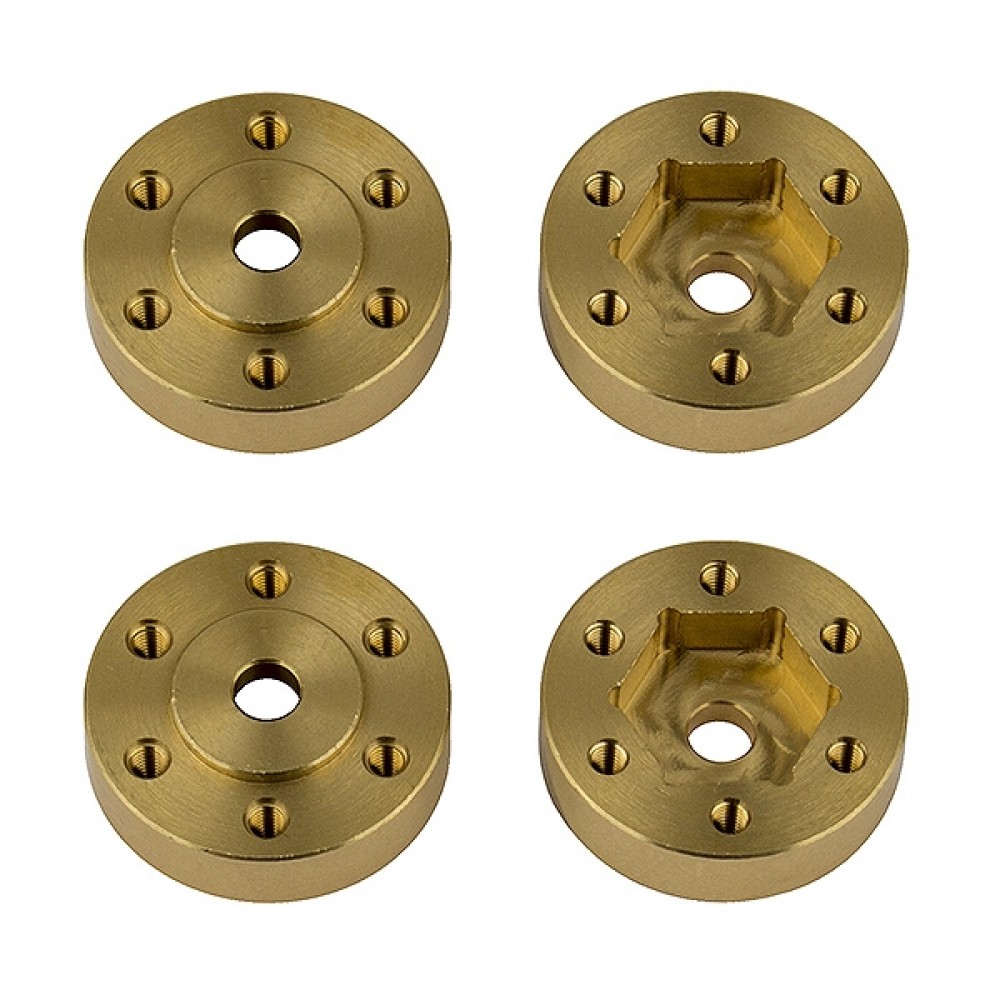 Element RC EL42104 FT Enduro Beadlock Hex Adaptors, Brass