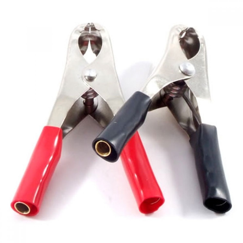 Etronix ET0618 Crocodile Clips W/4mm Connectors