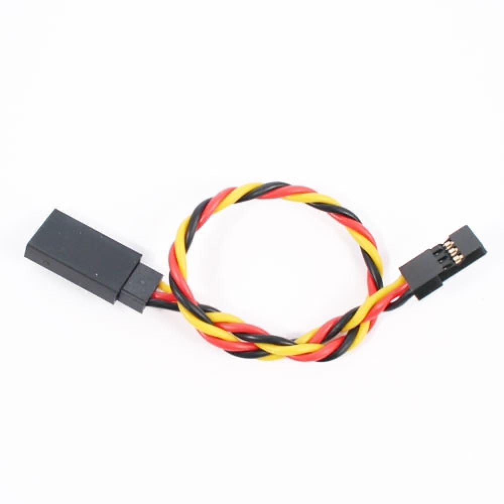 Etronix ET0733J 15cm 22AWG JR Twisted Extension Wire