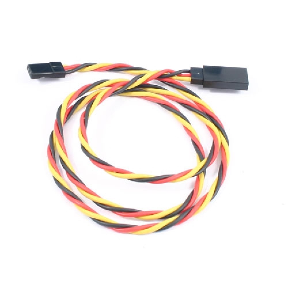 Etronix ET0738 60cm 22AWG JR Twisted Extension Wire