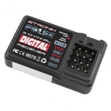 Etronix ET1095 PULSE GFSK 3CH 2.4GHZ Receiver (ET1060)