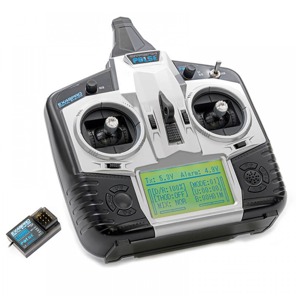 Etronix ET1111 Pulse EX4G 4-channel 2.4ghz FHSS Stick Radio System