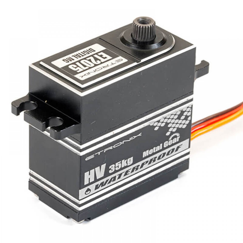 Etronix ET2075 35Kg/0.11S Std Digital High Voltage Servo CNC Metal Gear W/Proof