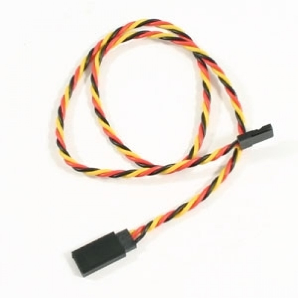 Etronix ET0736J 45cm 22AWG JR Twisted Extension Wire