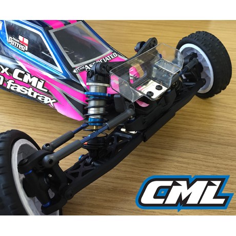 PROLINE PL6281-01 CLEAR FRONT WING/BLACK ANODISED MOUNT AE B5M B6 B6D
