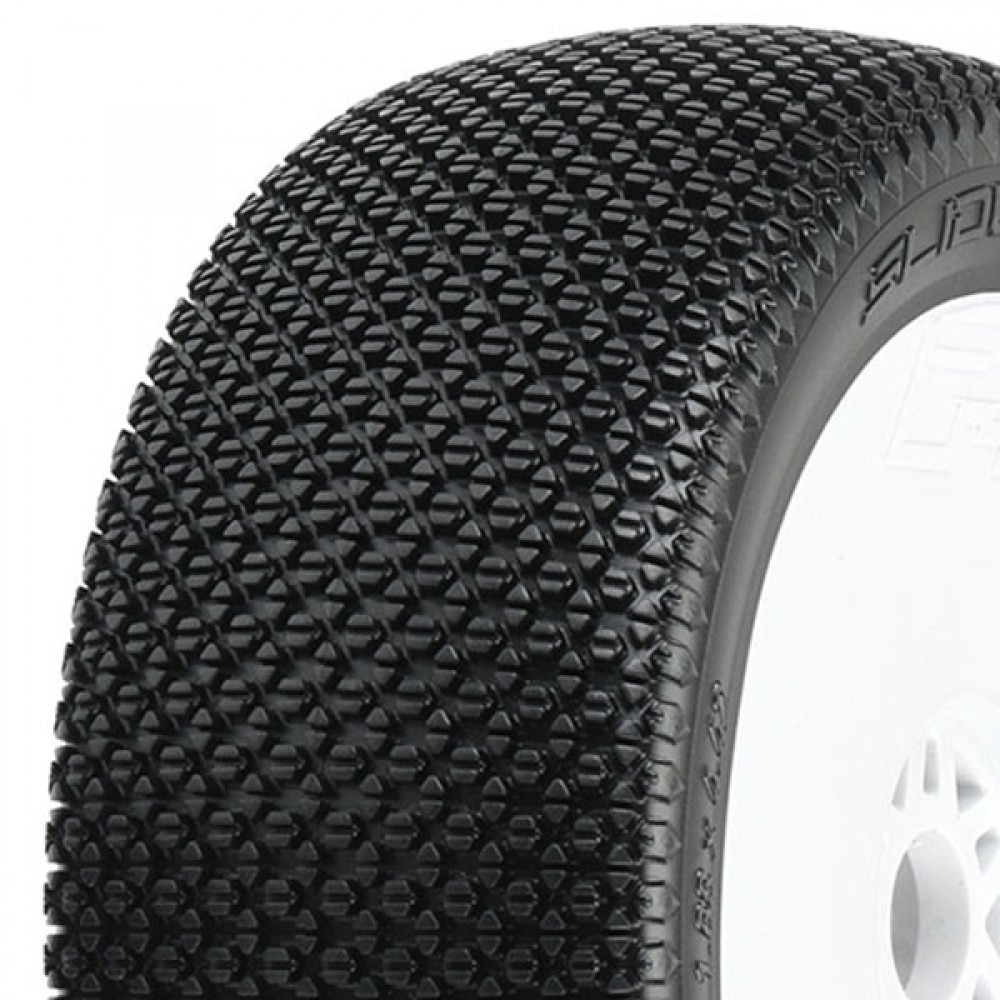 Proline PL9064-32 'Slide Lock' M3 Pre-Mount Vel. V2 White Wheels (2)