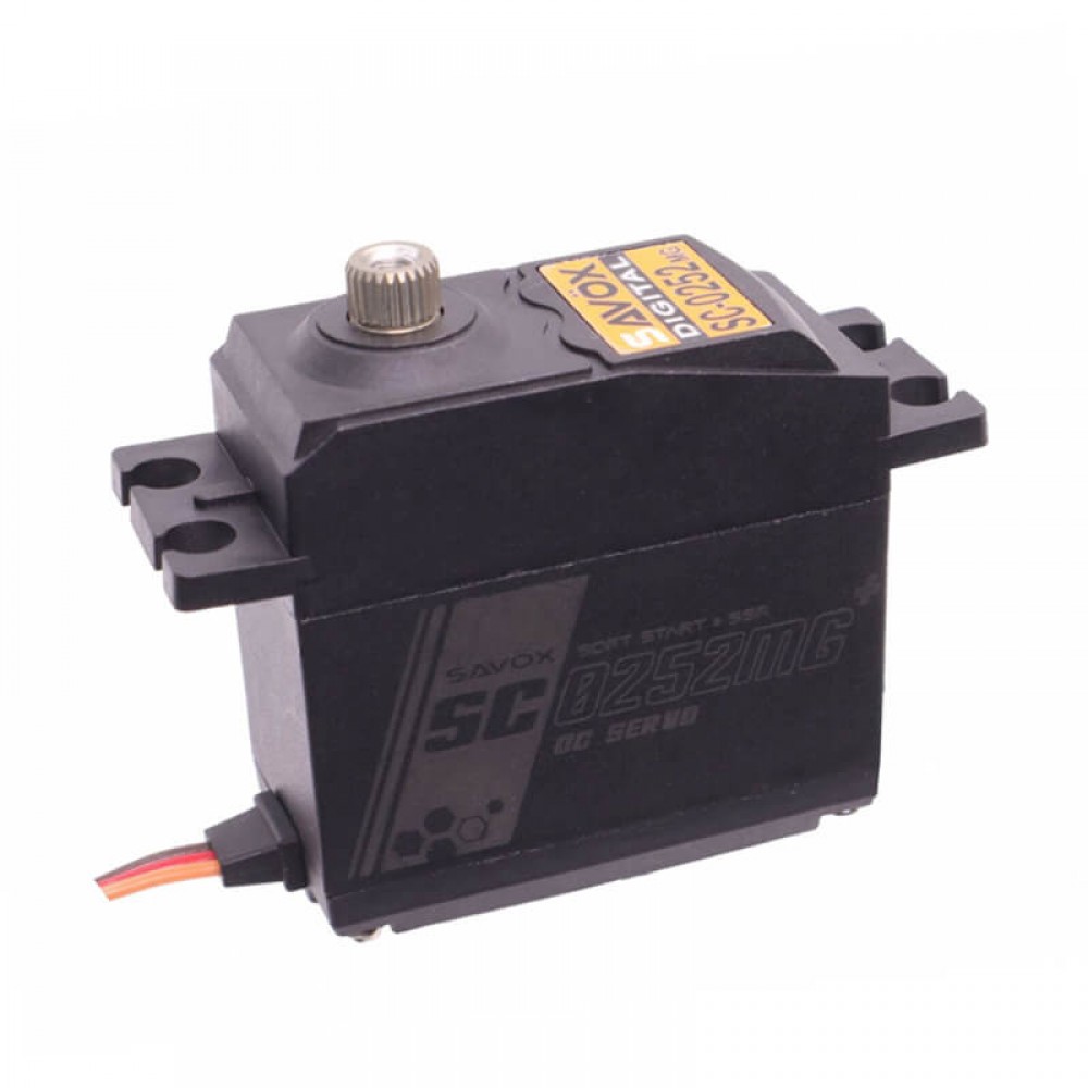 Savox SAV-SC0252MG+ STD Size Digital Servo Metal Gear 10.5kg@6V - Plus