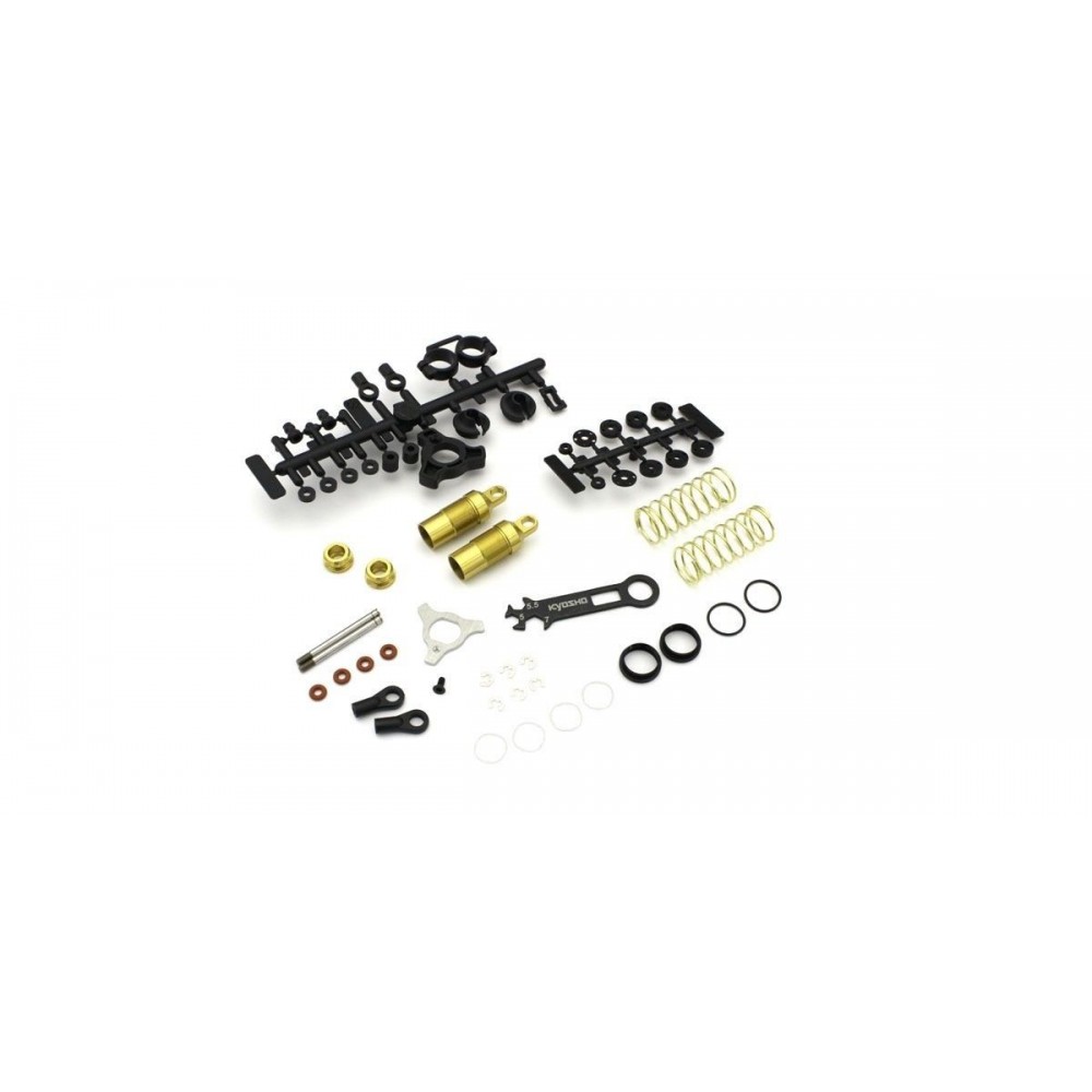 KYOSHO OTW128 FRONT SHOCK SET TURBO OPTIMA (2) GOLD