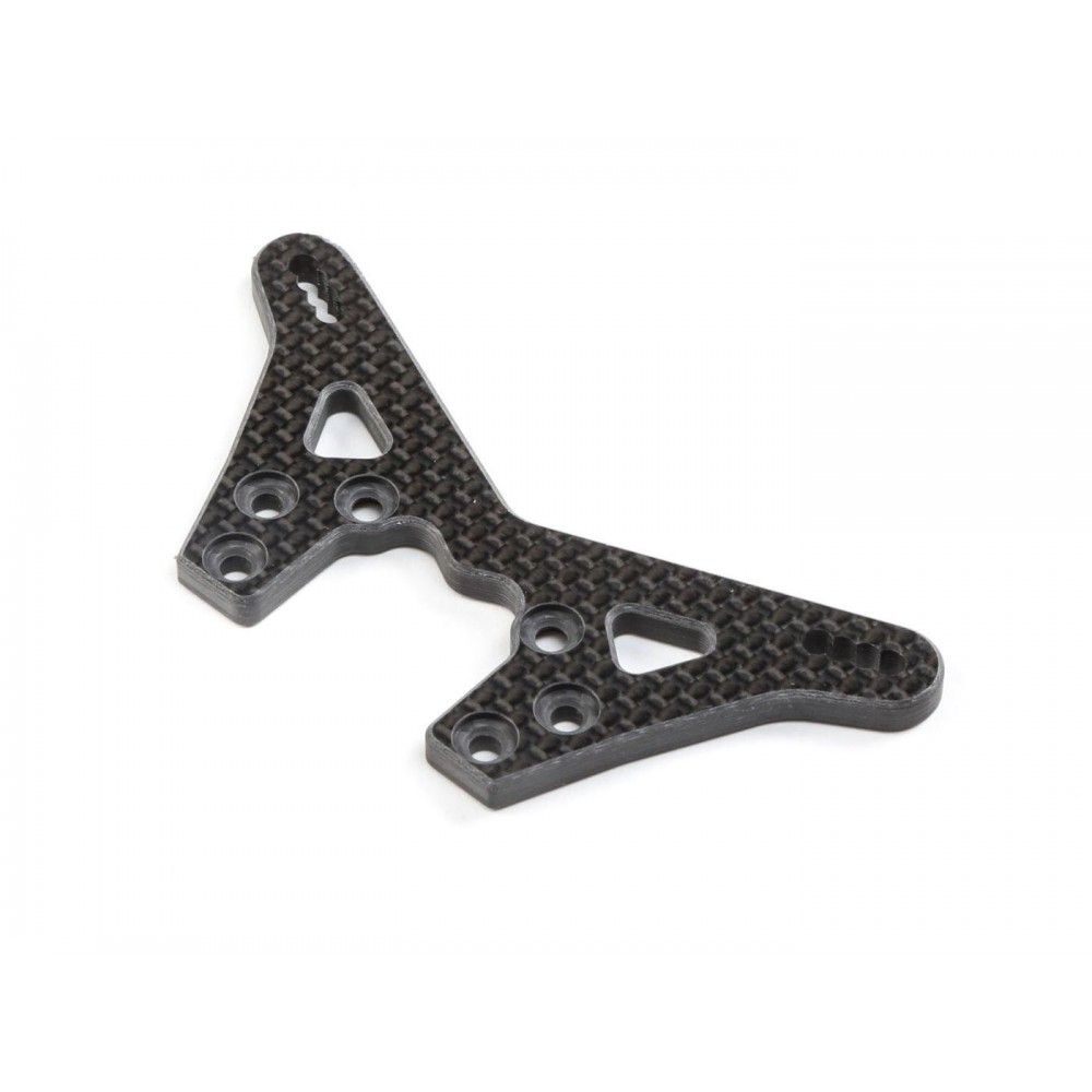 Team Losi Racing Z-TLR334059 Carbon Laydown Rear Tower +2mm 22 5.0