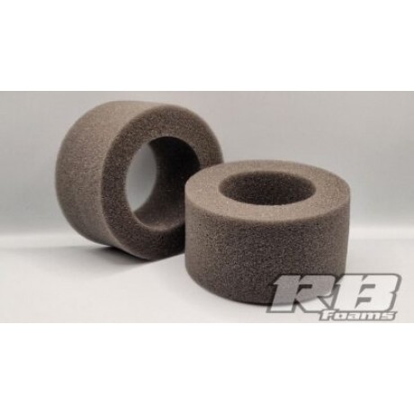 Rude Bits 10th Foam Tyre Insert  "Cheater Edge" - Rear Low Grip (pr) #RBFC2