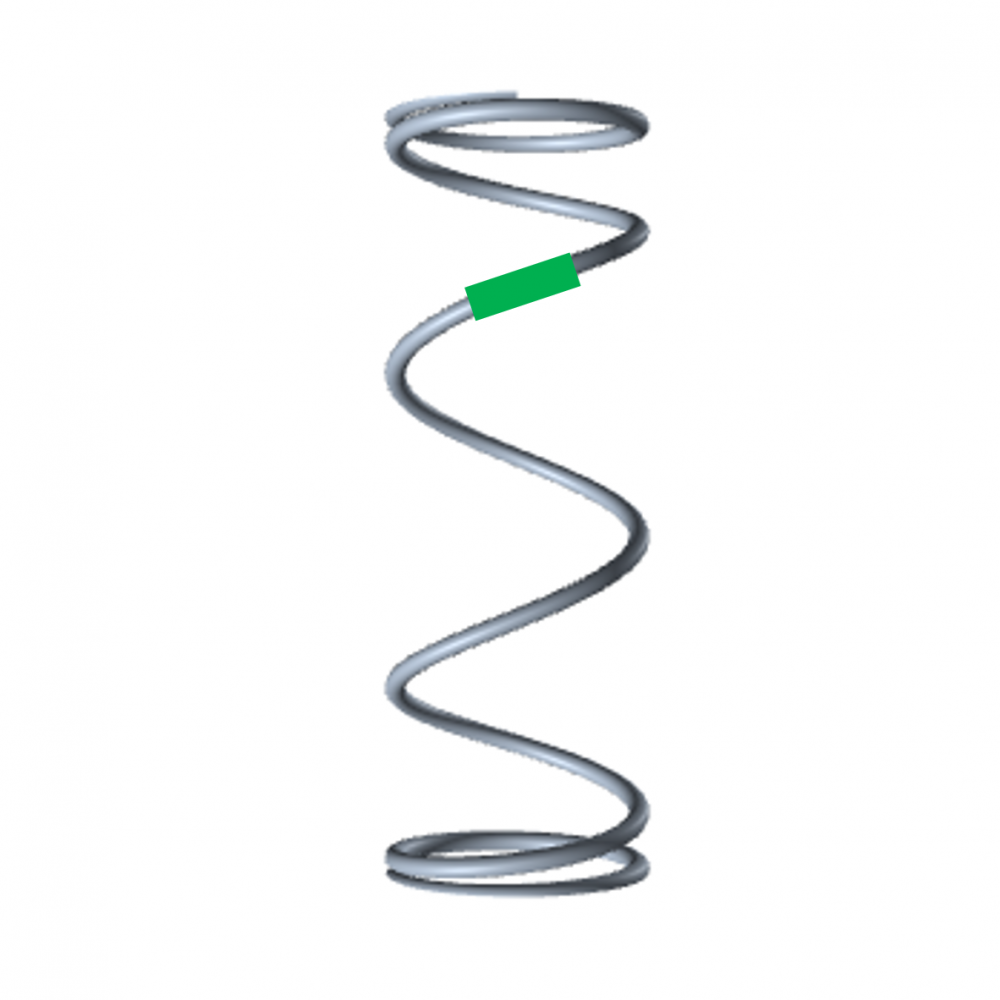 Willspeed W2004 Springs - 13mm Front Green