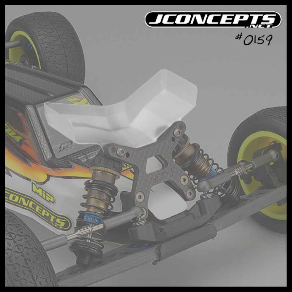 J Concepts JC0159 Aero Front Wing Wide 2 pcs For Flat Arms B6-B6D