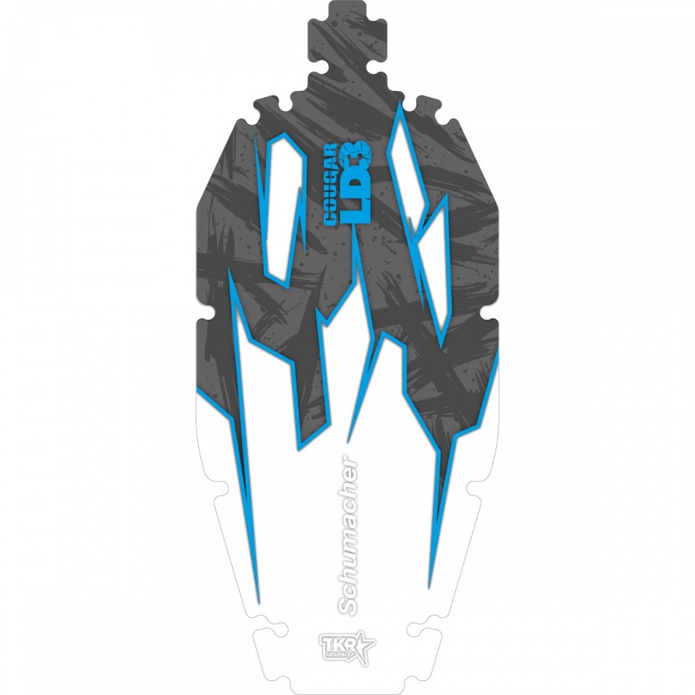 TKR Chassis Skin Schumacher Cougar LD3