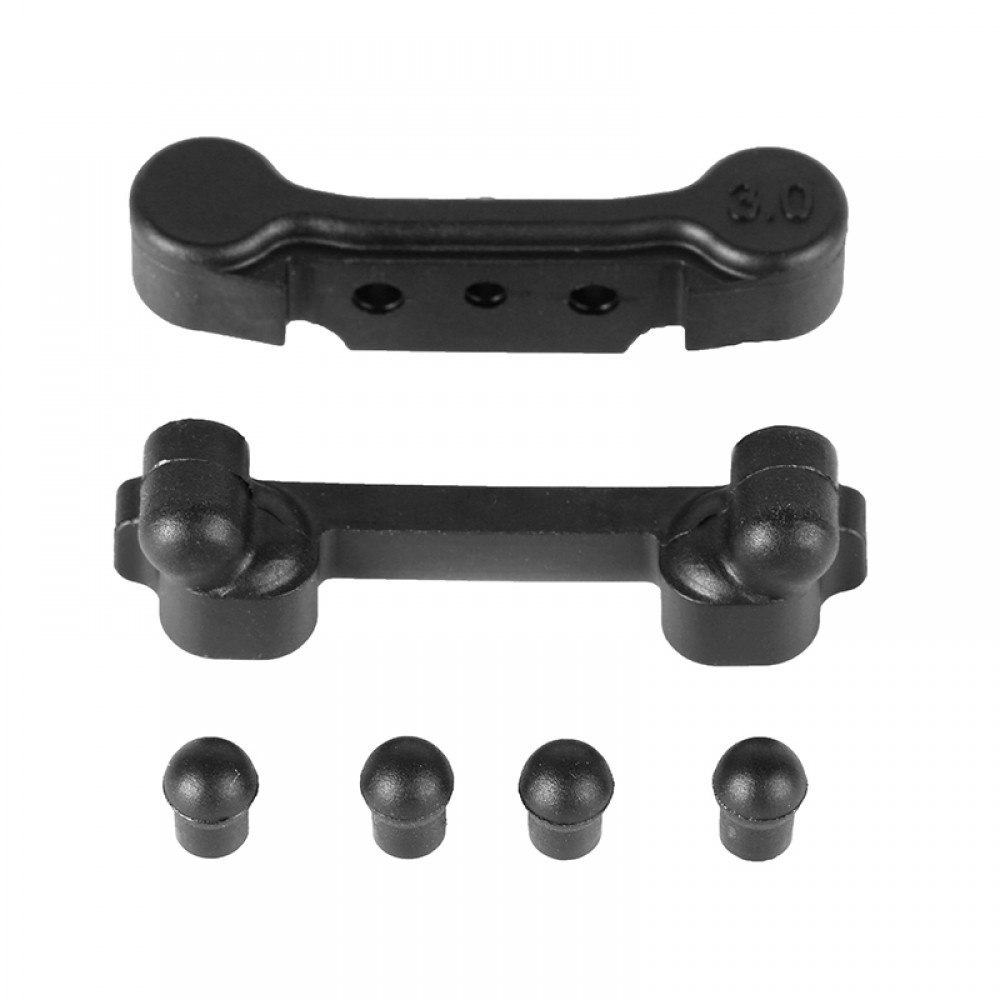 LC Racing LC5027 Rear arm mounts and pivot balls set (BHC-1)