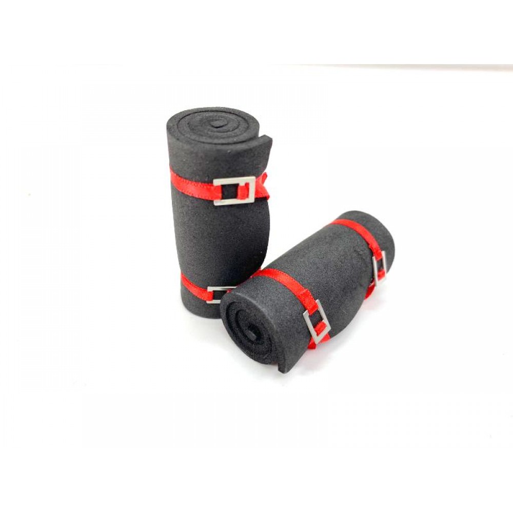 Absima #2320088 - 1:10 Sleeping Pad (2) - Black