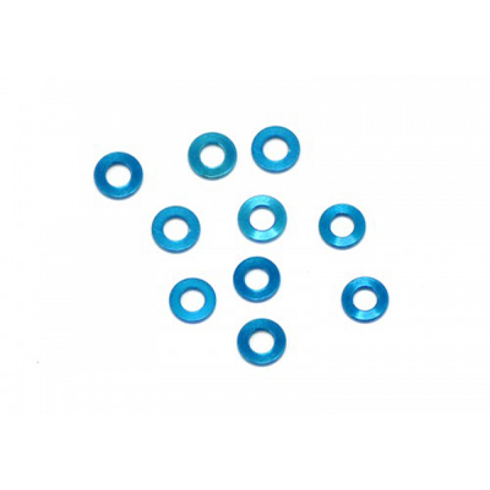 Arrowmax AM020054	Alloy Shims 3 x 6 x 1 Blue (10)