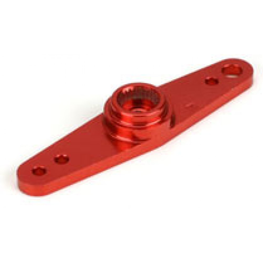 DYNAMITE DYN2566 MACHINED RED ALUMINIUM HITEC SERVO ARM