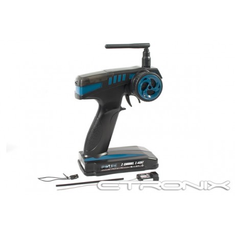 Etronix ET1060 Pulse EX2 Sport 2-channel 2.4ghz GFSK Digital Propo Radio