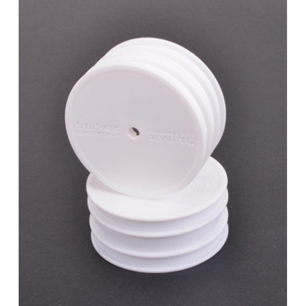 Schumacher U4102 Wheel Front 4WD Pin Drive Flexlite White