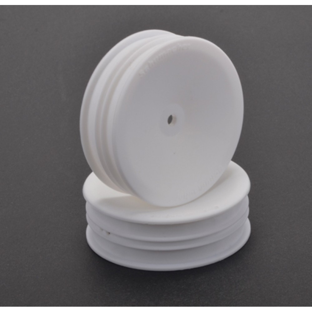 Schumacher U4661 - Wheel; Hex - Slim - 2WD - White