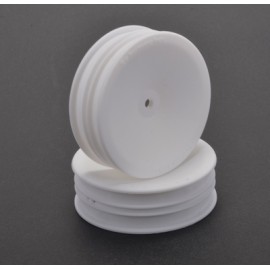 Schumacher U4661 - Wheel; Hex - Slim - 2WD - White