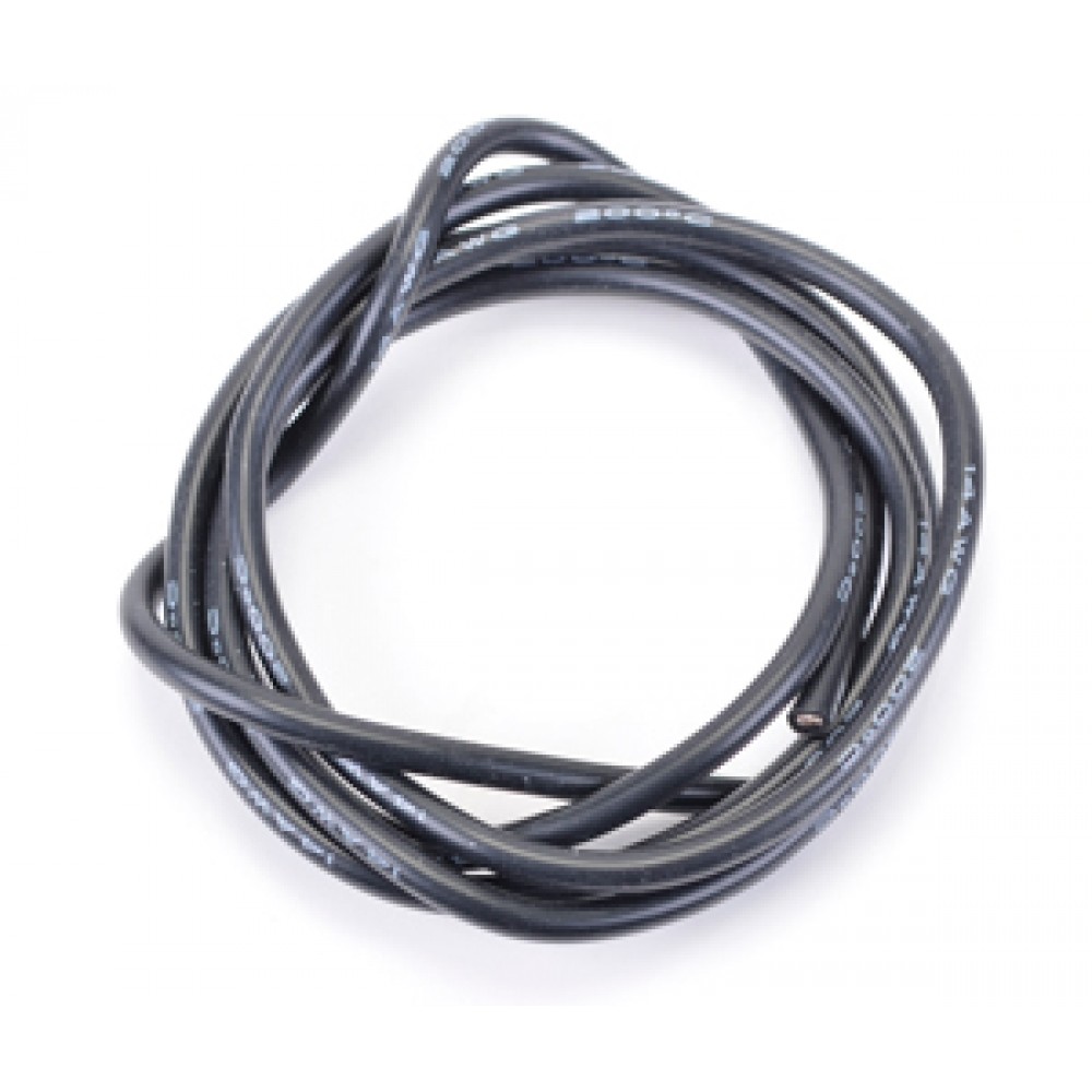 Core RC CR287 Silicone Wire 14 AWG - Black 1m