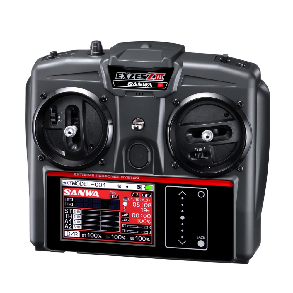Sanwa EXZES ZIII Stick Radio Set with RX493i SA101A33171A