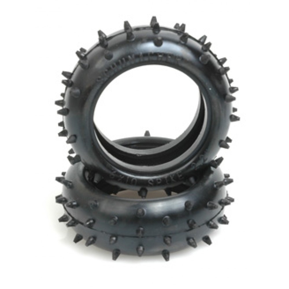 Schumacher U6595 Full Spike - Front Tyres- Yellow - 2.2 (pr)