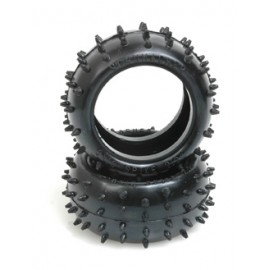 Schumacher U6596 Full Spike - Rear Tyres- Yellow - 2.2 (pr)