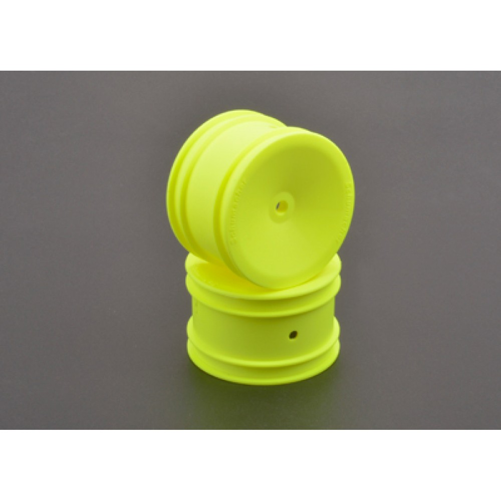 Schumacher U7460 Wheel Rear Off-Road - Neon Yellow - pr