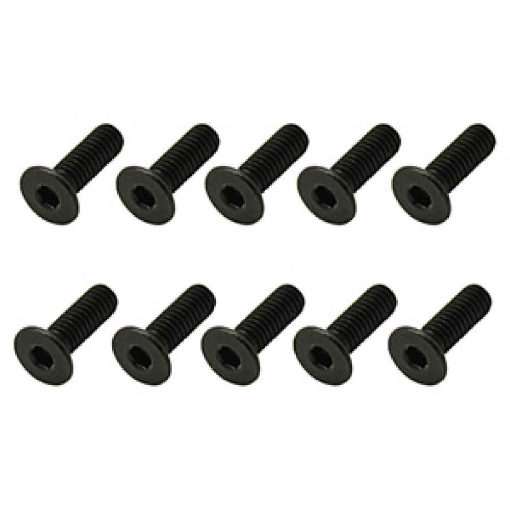 Core RC CR341 Steel Csk Hex Screws M2.5 x 8 (pk10)