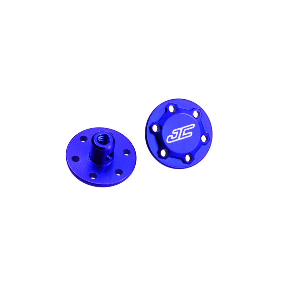 J Concepts JC2311-1 RC10 Finnisher Wing Buttons, Blue (2pcs)