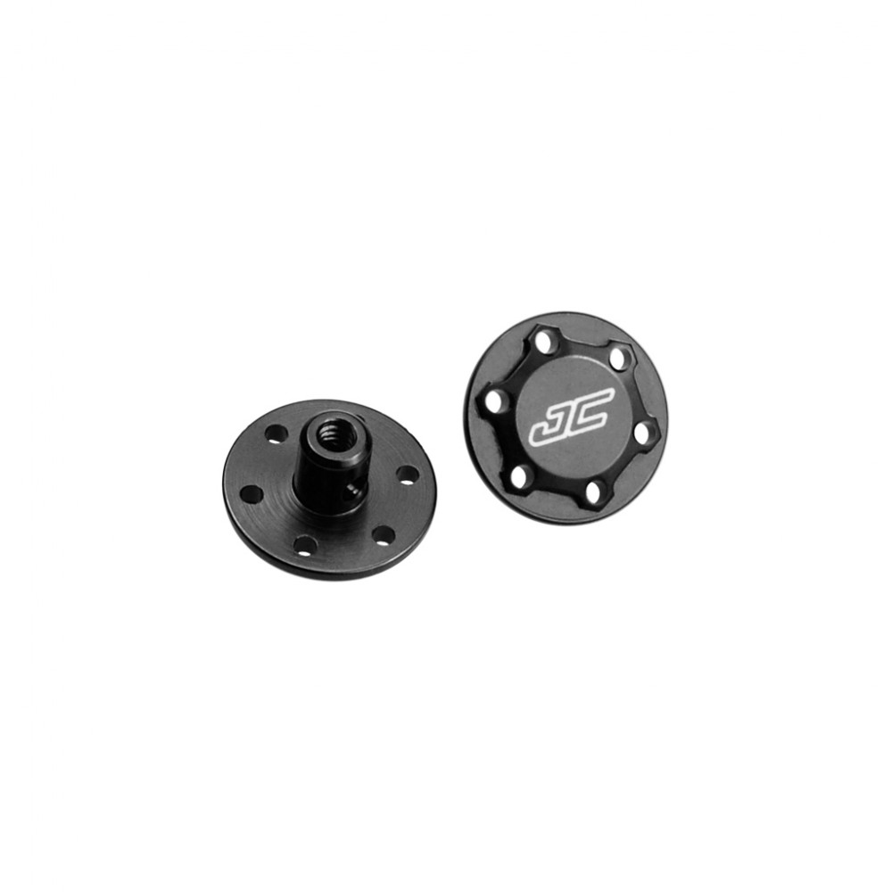 J Concepts JC2311-2 RC10 Finnisher Wing Buttons, Black (2pcs)