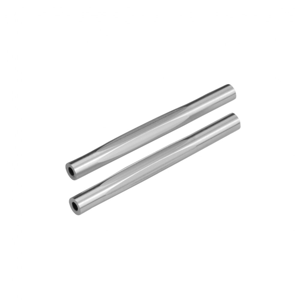 J Concepts JC2313-2 RC10 Diamond Wing Tubes, Black (2pcs)