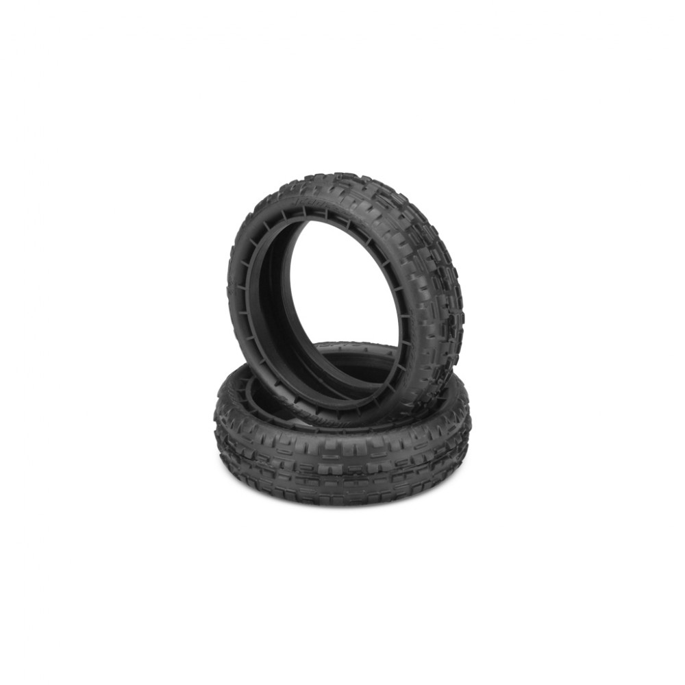 J Concepts JC3137-10 Swaggers - 1/10th Off Road Buggy 2WD Front Ribbed Tyres (Pink compound - Med/Soft)