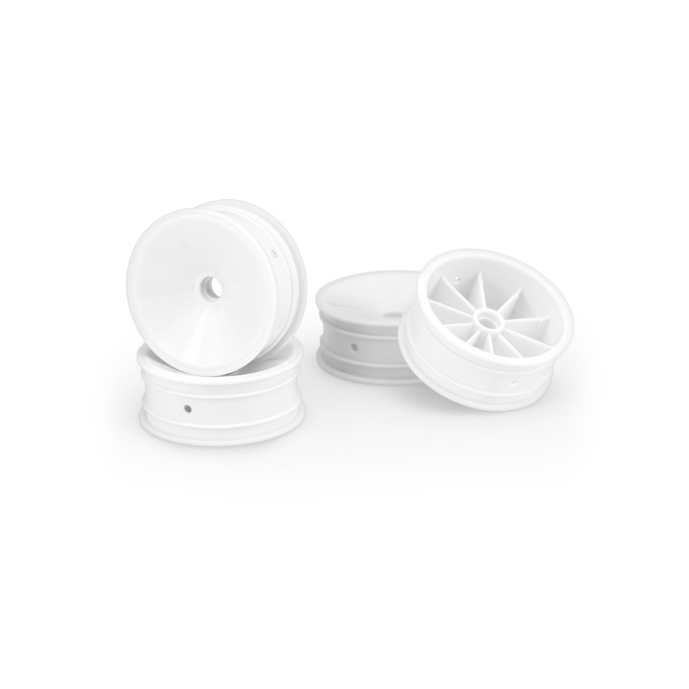 J Concepts JC3403W Mono - 2.2" White Front Wheels - (4)