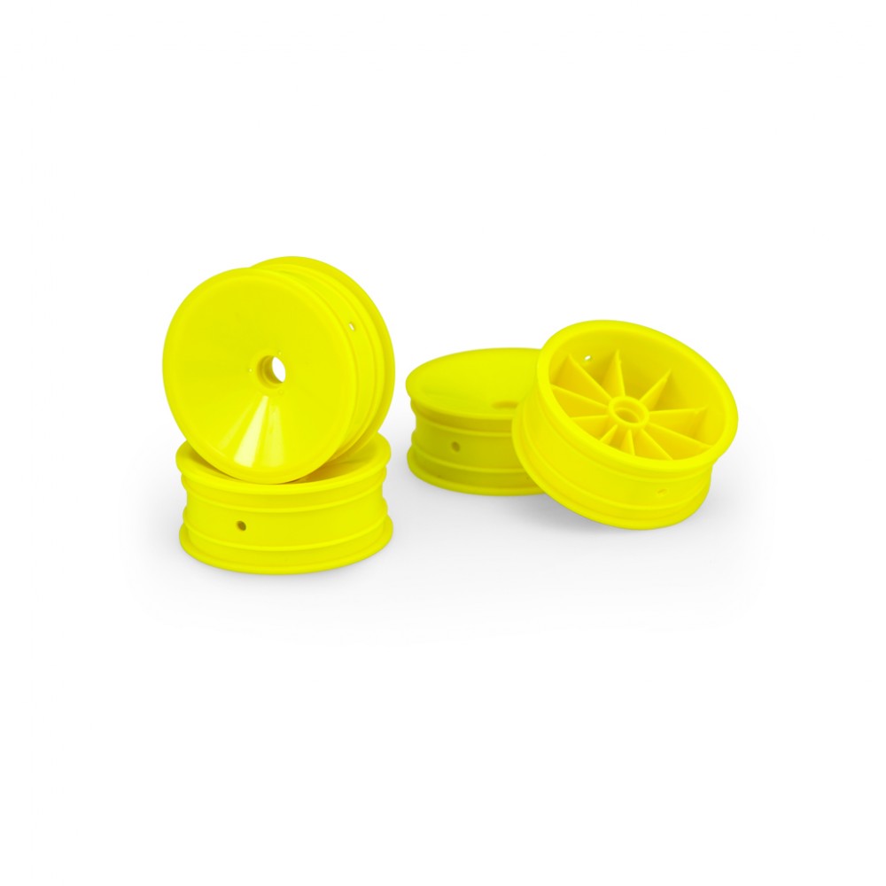 J Concepts JC3403Y Mono - 2.2" Yellow Front Wheels - (4)
