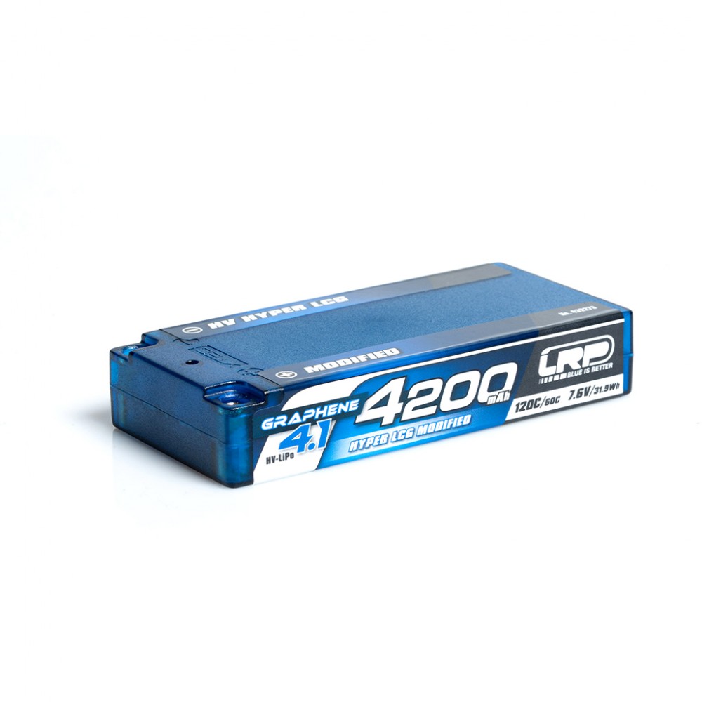 LRP LiPo 4200mAh HV Hyper LCG MOD Shorty - Graph4.1  #LRP432273