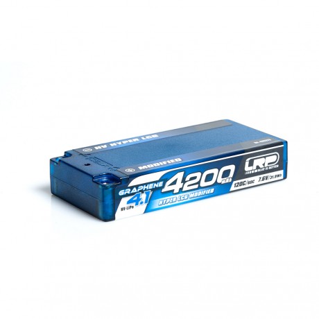LRP LiPo 4200mAh HV Hyper LCG MOD Shorty - Graph4.1  #LRP432273