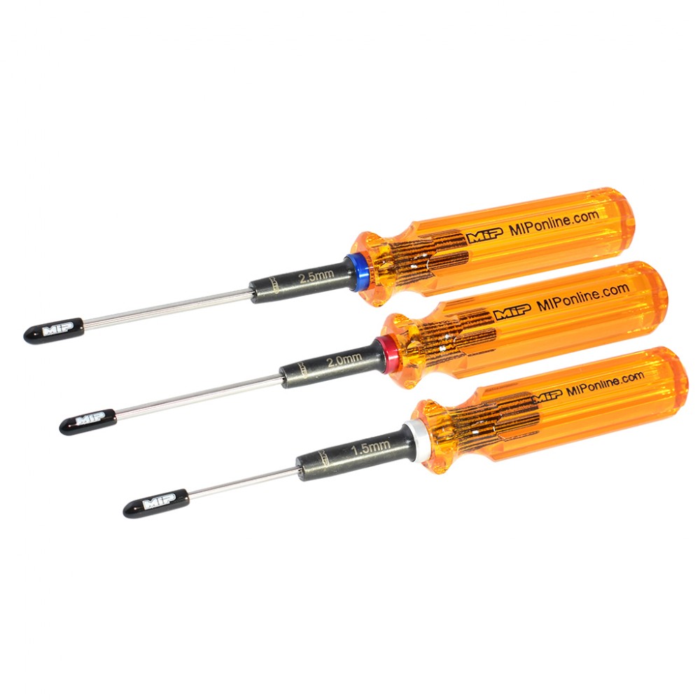 MIP MP9602 Hex Driver Wrench Set-Metric-3pc - Gen 2