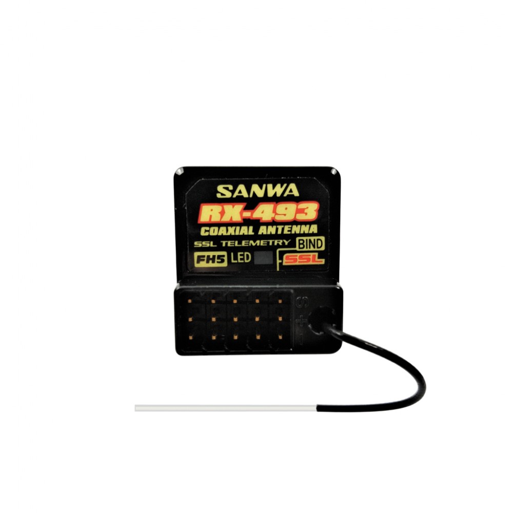 Sanwa SA107A41373A RX-493 Receiver with Antenna