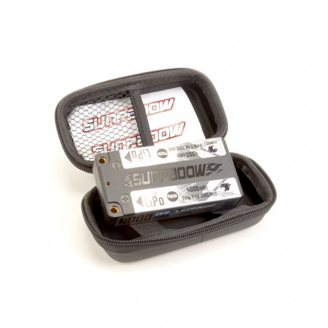 Sunpadow SUJA0031 LiPo 4000-2S1P-7.4V-130C LP Shorty Platin