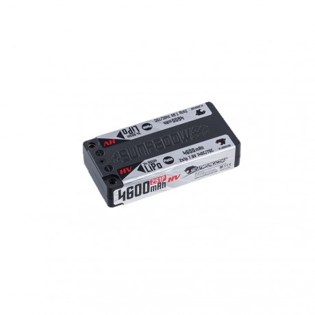 Sunpadow SUJA0040H LiPo 4600-2S1P-7.6V-140C LP Shorty Platin